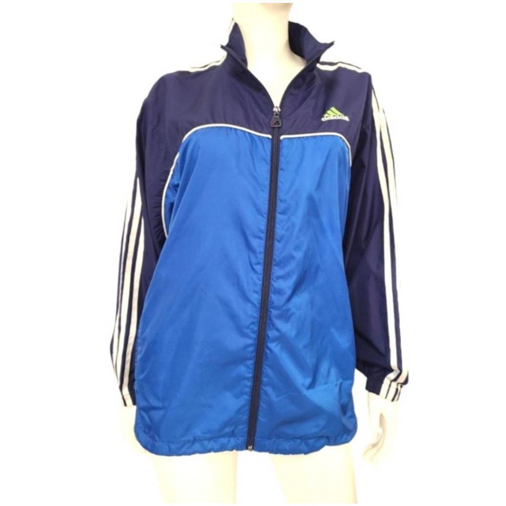 Adidas Blue Running Jacket Large - image 2